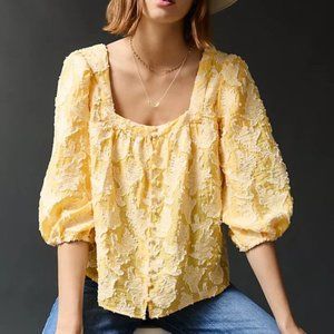 EUC Anthropologie Yvonne Blouse 1X